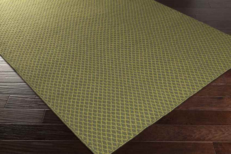 Tranise Cottage Lime Area Rug