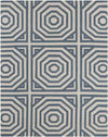 Rosa Modern Gray/Teal Area Rug
