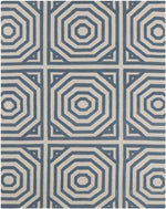 Rosa Modern Gray/Teal Area Rug
