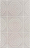 Rosa Modern Taupe Area Rug