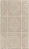 Rosa Modern Ivory Area Rug