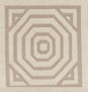 Rosa Modern Ivory Area Rug