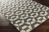 Rosemead Modern Light Gray/Ivory Area Rug