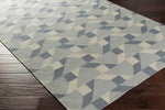 Roseville Modern Gray/Slate Area Rug