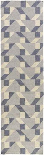 Rosston Modern Black/Gray Area Rug