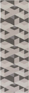 Rosston Modern Gray/Ivory Area Rug