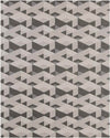 Rosston Modern Gray/Ivory Area Rug