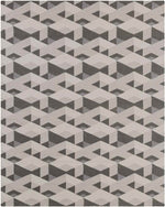 Rosston Modern Gray/Ivory Area Rug