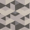 Rosston Modern Gray/Ivory Area Rug
