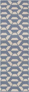 Rosemead Modern Gray/Teal Area Rug
