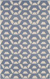 Rosemead Modern Gray/Teal Area Rug