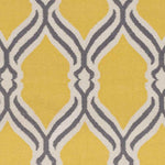 Roopville Modern Bright Yellow Area Rug