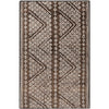 Rossville Modern Dark Brown Area Rug