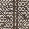 Rossville Modern Dark Brown Area Rug