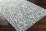 Sahuarita Modern Blue/Beige Area Rug