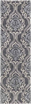 Salem Modern Black/Light Gray Area Rug