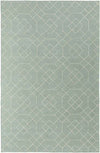 Salesville Modern Sea Foam Area Rug