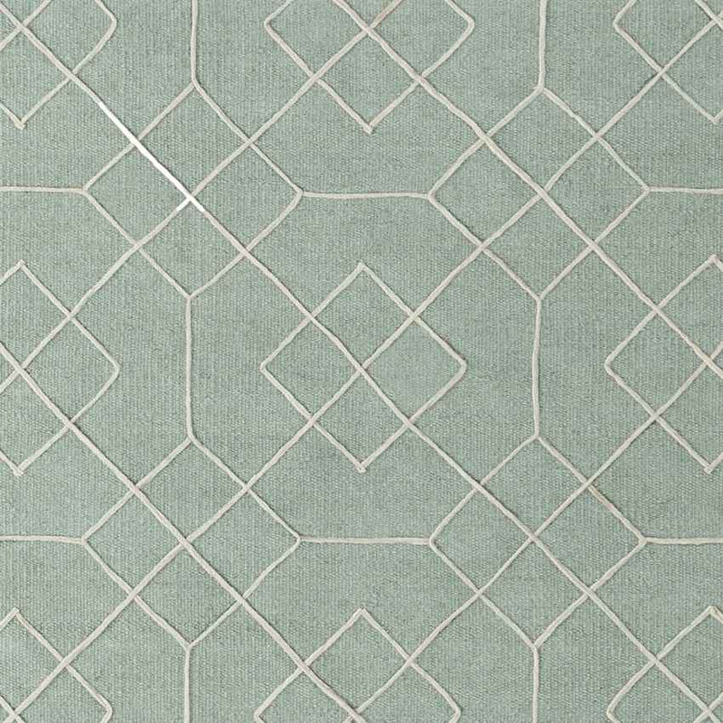 Salesville Modern Sea Foam Area Rug