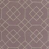 Salesville Modern Mauve/Taupe Area Rug
