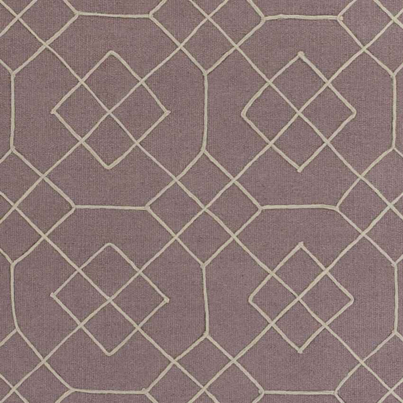 Salesville Modern Mauve/Taupe Area Rug