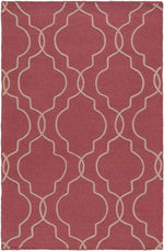 Salida Modern Red Area Rug