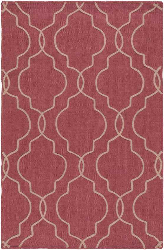 Salida Modern Red Area Rug