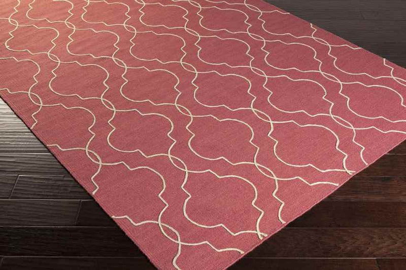Salida Modern Red Area Rug