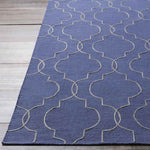 Salida Modern Dark Blue/Gray Area Rug