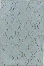 Salinas Modern Teal Area Rug