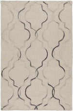 Salinas Modern Taupe/Black Area Rug