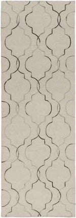 Salinas Modern Taupe/Black Area Rug