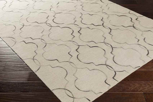 Salinas Modern Taupe/Black Area Rug