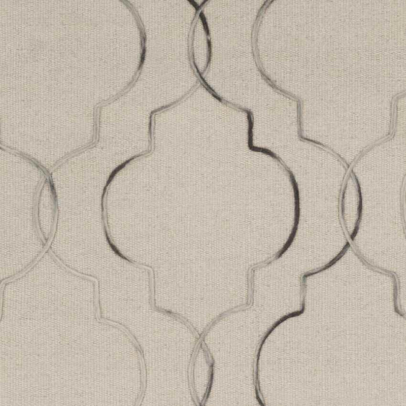 Salinas Modern Taupe/Black Area Rug