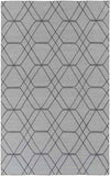 Samson Modern Medium Gray/Pale Blue Area Rug