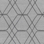 Samson Modern Medium Gray/Pale Blue Area Rug