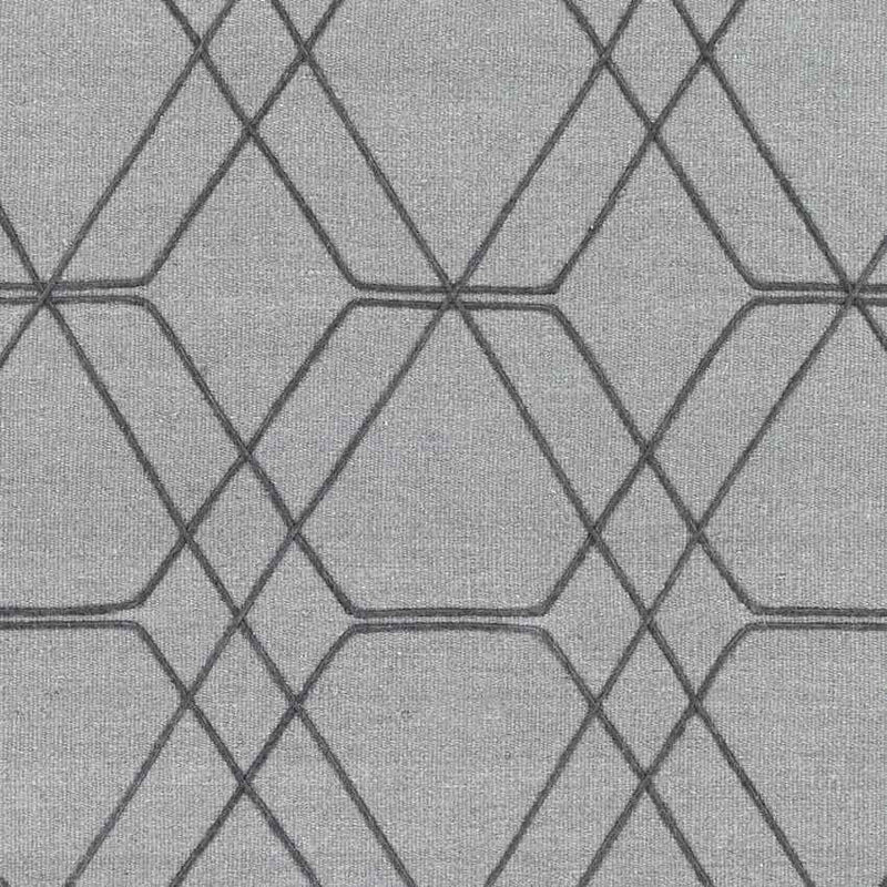 Samson Modern Medium Gray/Pale Blue Area Rug