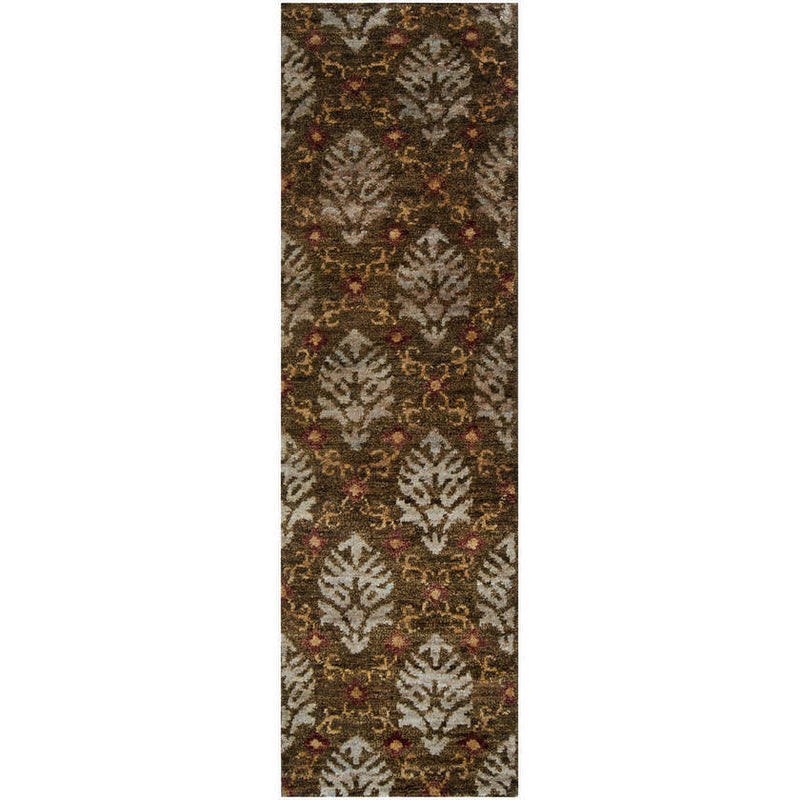 Savoonga Modern Teal/Gray Area Rug