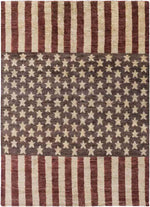Seaside Global Dark Red Area Rug