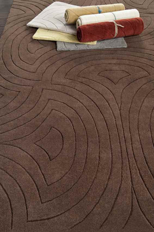 Sedgwick Modern Brown Area Rug