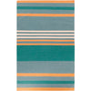 Siloam Modern Teal Area Rug