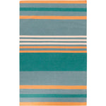 Siloam Modern Teal Area Rug