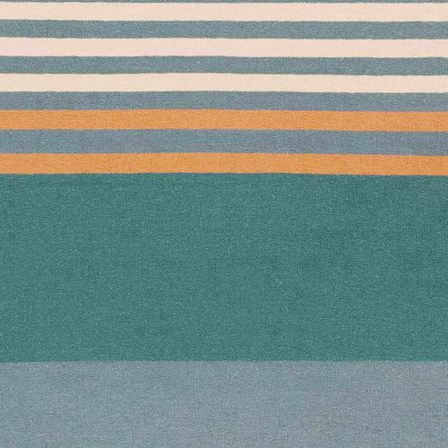 Siloam Modern Teal Area Rug