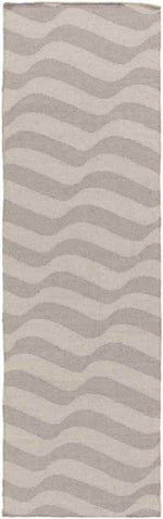 Silverthorne Modern Gray/Oatmeal Area Rug