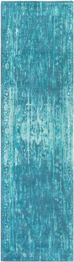 Brighouse Traditional Aqua Area Rug