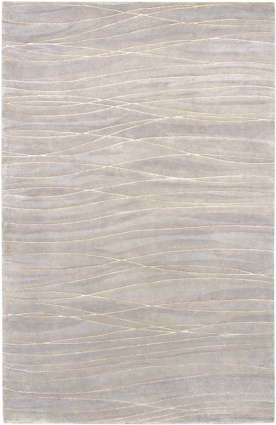 Sebastiona Modern Light Gray Area Rug