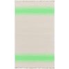 Snowflake Modern Grass Green/Beige Area Rug