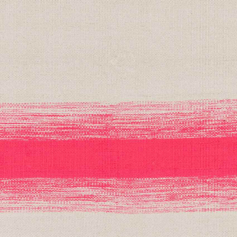 Snowflake Modern Bright Pink/Khaki Area Rug