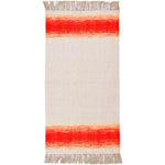 Snowflake Modern Poppy/Beige Area Rug