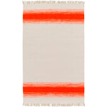 Snowflake Modern Poppy/Beige Area Rug