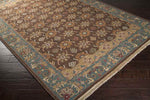 Strong Traditional Gray Area Rug